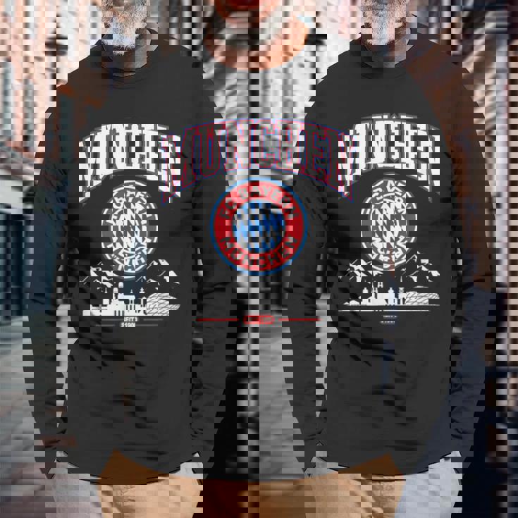 Fcバイエルン・ミュンヘン山脈 長袖Tシャツ 高齢者への贈り物