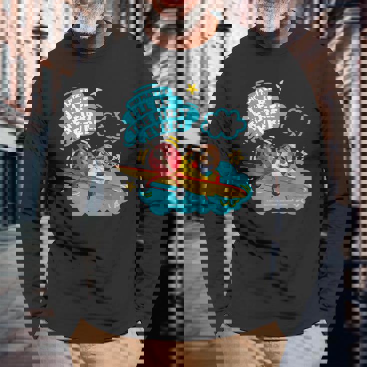 Friends I'll Be The First Ever 長袖Tシャツ 高齢者への贈り物