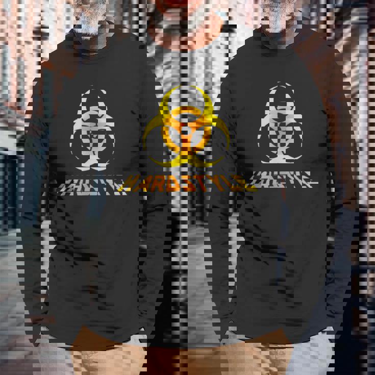 Hardstyle ハードスタイル パーティーイベントフェスティバル Hardstyle 長袖Tシャツ 高齢者への贈り物