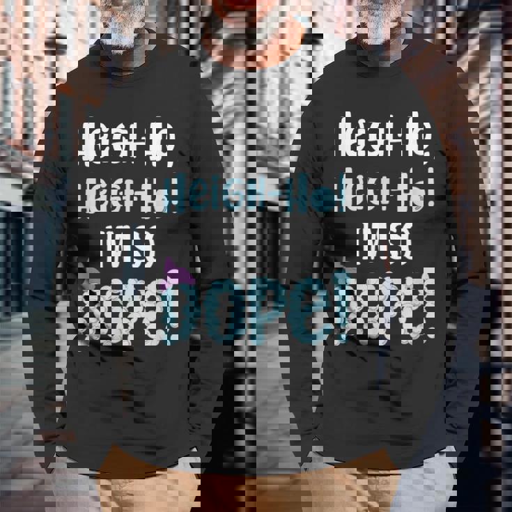 Heigh-Ho Heigh-Ho ランニングマイナー 長袖Tシャツ 高齢者への贈り物