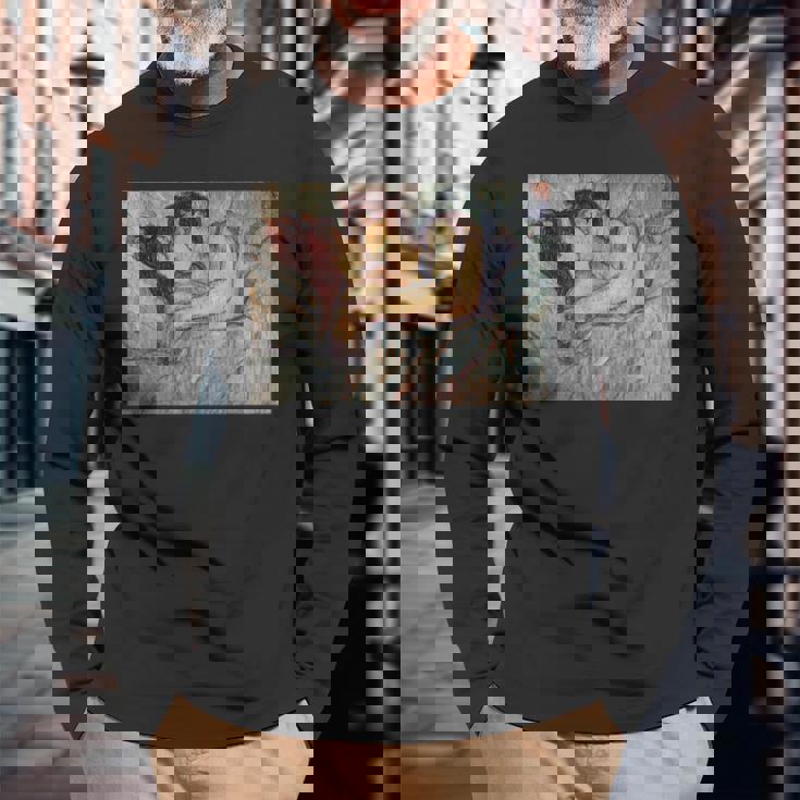 In Bed The Kiss アンリ・ド・トゥールーズロートレック Lgbtq アート 長袖Tシャツ 高齢者への贈り物