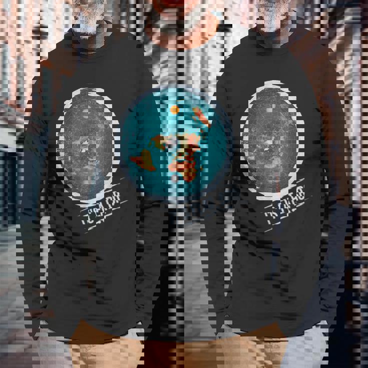 It's Flat Bro 長袖Tシャツ 高齢者への贈り物