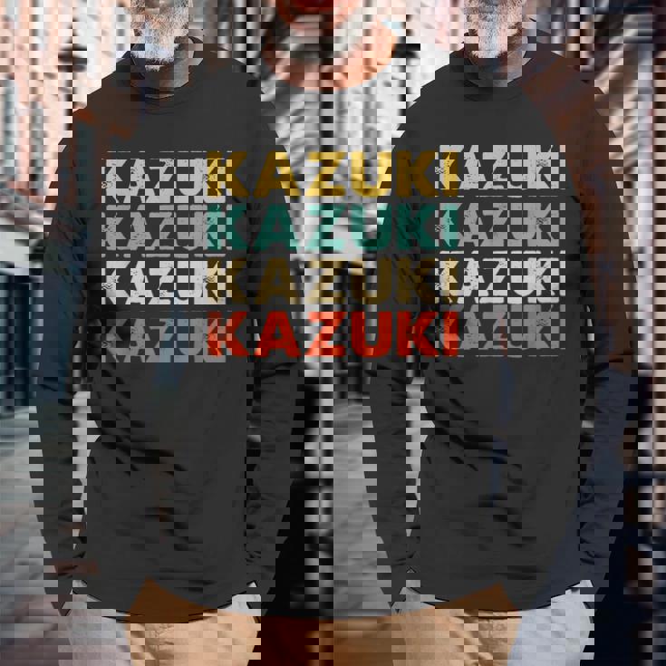 Kazuki 和樹 長袖Tシャツ 高齢者への贈り物