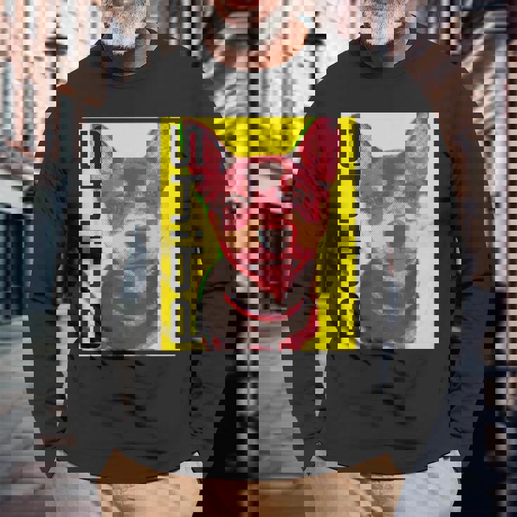 Kuroshibaシリーズ 長袖Tシャツ 高齢者への贈り物