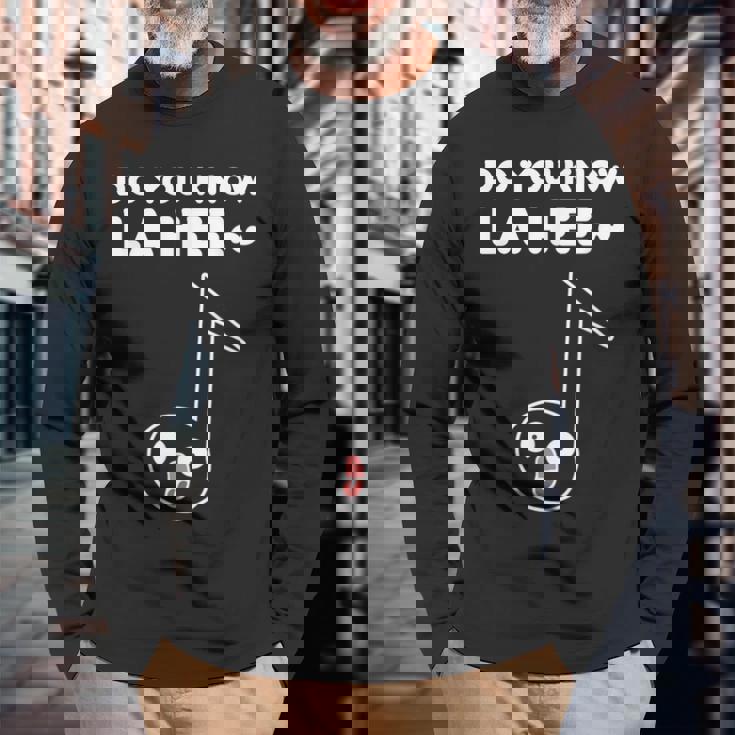 La Hee 長袖Tシャツ 高齢者への贈り物