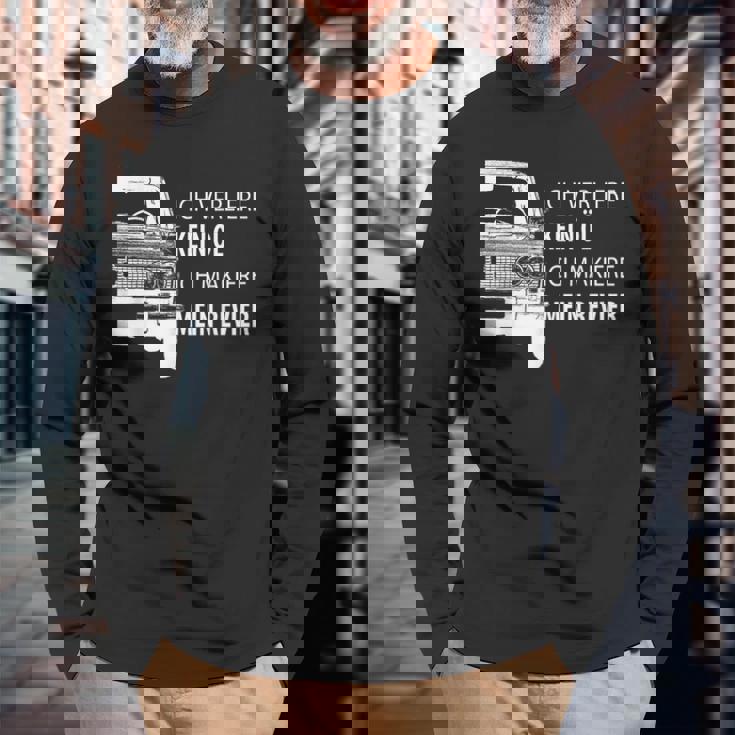 Lada Niva 4X4 オフロード モンスター ファン ギフト 長袖Tシャツ 高齢者への贈り物