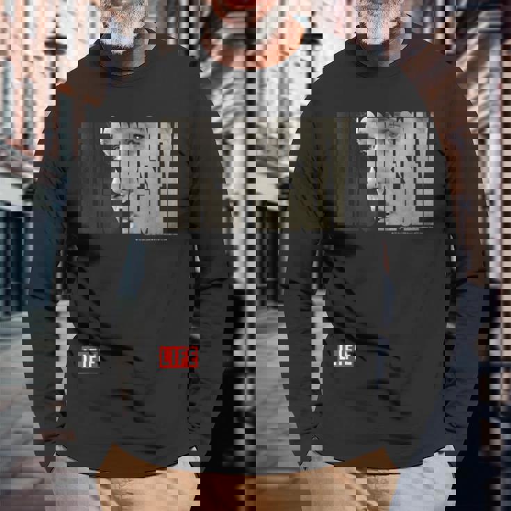 Life Picture Collection _ エルヴィス プレスリー3 長袖Tシャツ 高齢者への贈り物