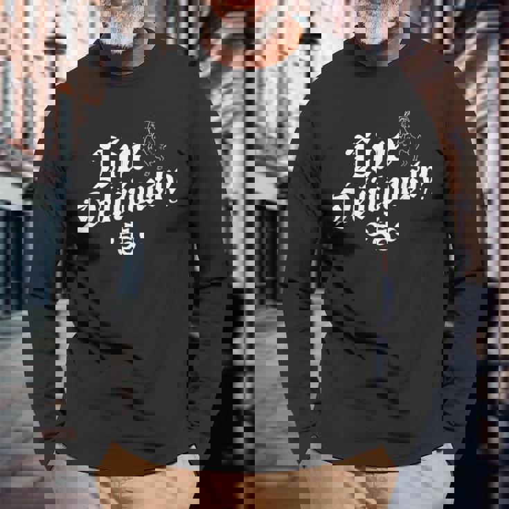 Live Deliciously ヴィンテージ アンティーク調 魔術 オカルト 長袖Tシャツ 高齢者への贈り物