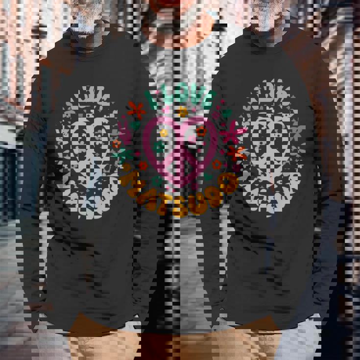 I Love Matsudo アイ・ラブ松戸 長袖tシャツ 長袖Tシャツ 高齢者への贈り物