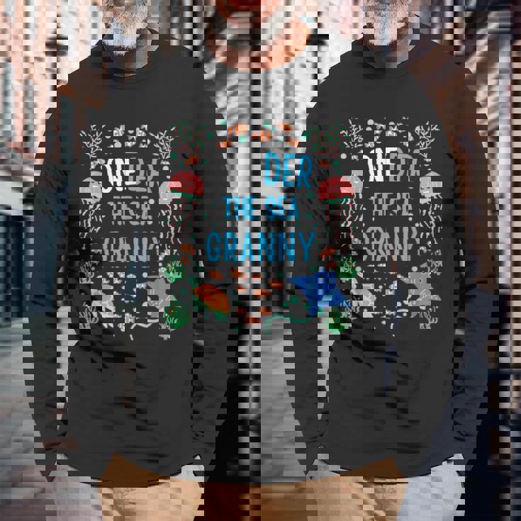 Oneder Theea Granny 1歳の誕生日 マッチング 長袖Tシャツ 高齢者への贈り物