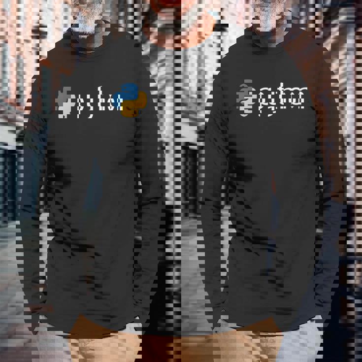 Python Programmer コンピューター デベロッパー 長袖tシャツ 長袖Tシャツ 高齢者への贈り物