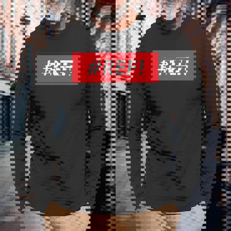 Ref Excel参照エラーミーム 長袖tシャツ 長袖Tシャツ 高齢者への贈り物