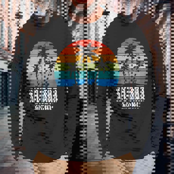 Santa Barbara サンタバーバラ 長袖Tシャツ 高齢者への贈り物