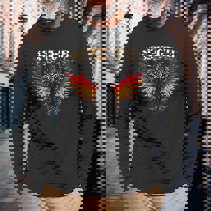 Schott Nachname Familiennameurname Family Last Name 長袖Tシャツ 高齢者への贈り物