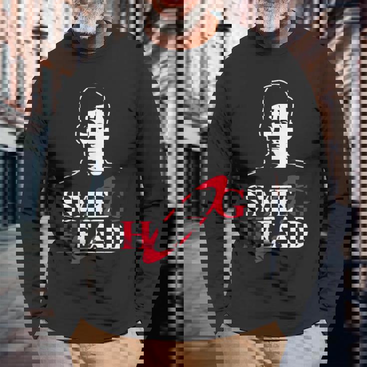 Smegヘッドレッドドワーフ 長袖Tシャツ 高齢者への贈り物