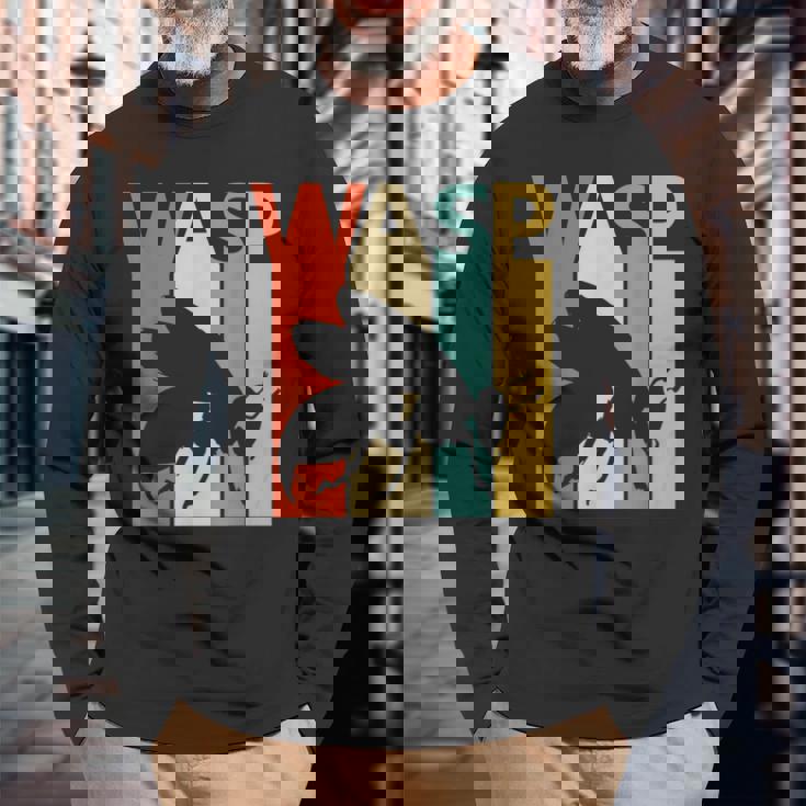 Spirit Animal スズメバチシャツ ビンテージスズメバチ 長袖Tシャツ 高齢者への贈り物