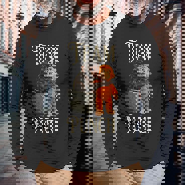 Team Punch Japan ベビーモンキーパンチ 長袖Tシャツ 高齢者への贈り物