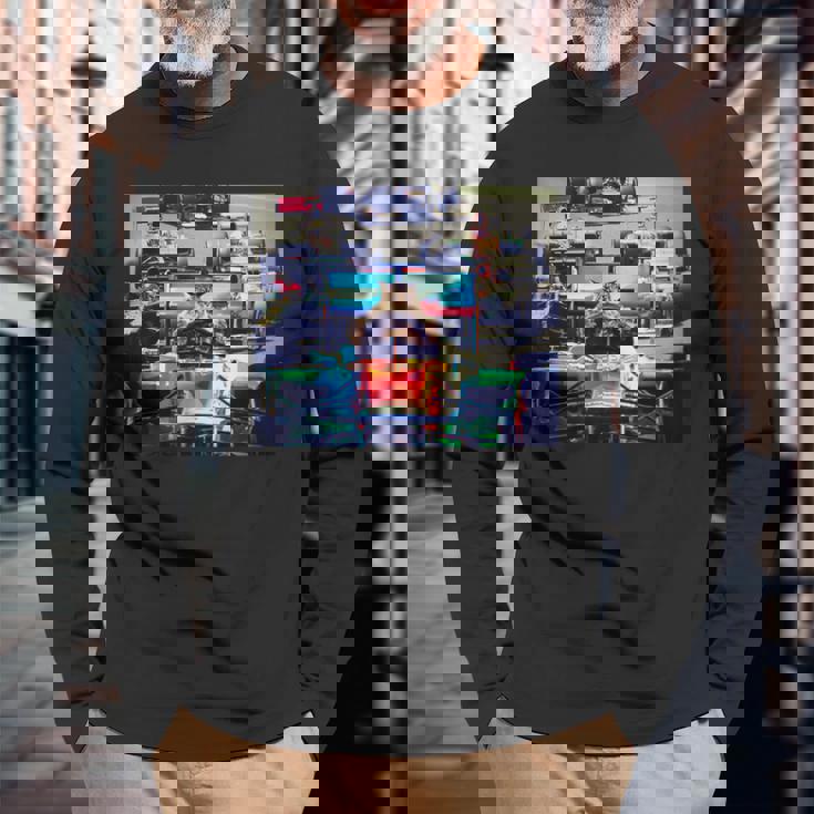 Trendy Formula One Kitty Poster 長袖Tシャツ 高齢者への贈り物