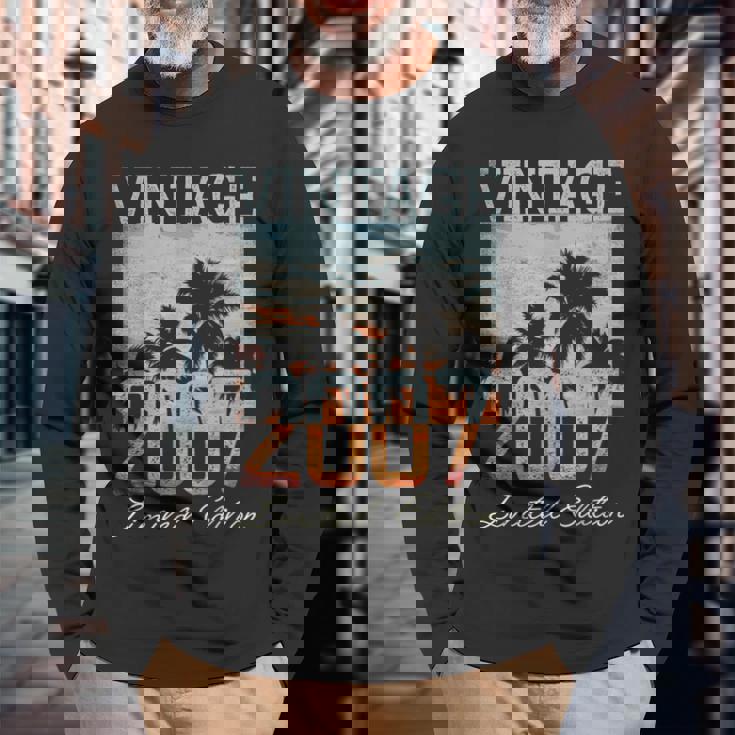 Vintage 2007 Limited Edition 19Th Birthday 19 Year Old 長袖Tシャツ 高齢者への贈り物