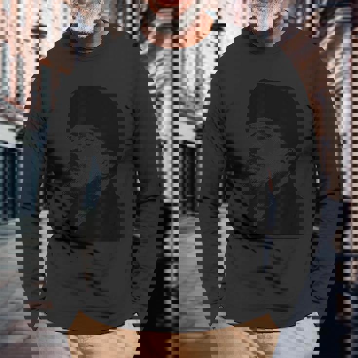 Vladimir Iljitsch レーニン共産主義共産主義 長袖Tシャツ 高齢者への贈り物