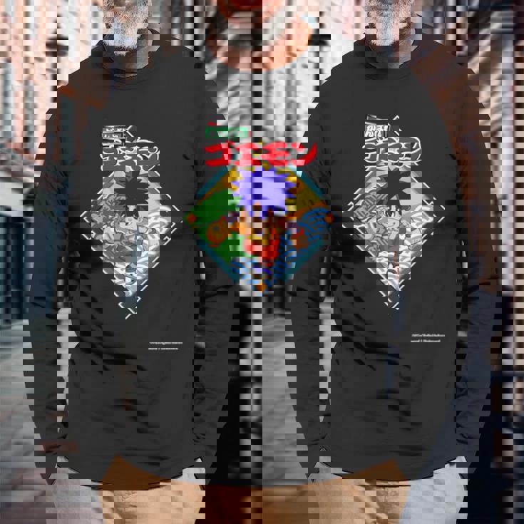 「がんばれゴエモン」ゴエモン（其ノ伍） 長袖tシャツ 長袖Tシャツ 高齢者への贈り物