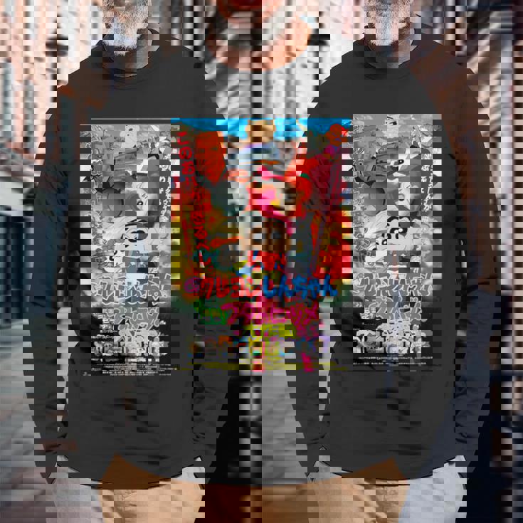 【映画】クレヨンしんちゃん 電撃ブタのヒヅメ大作戦 長袖Tシャツ 高齢者への贈り物