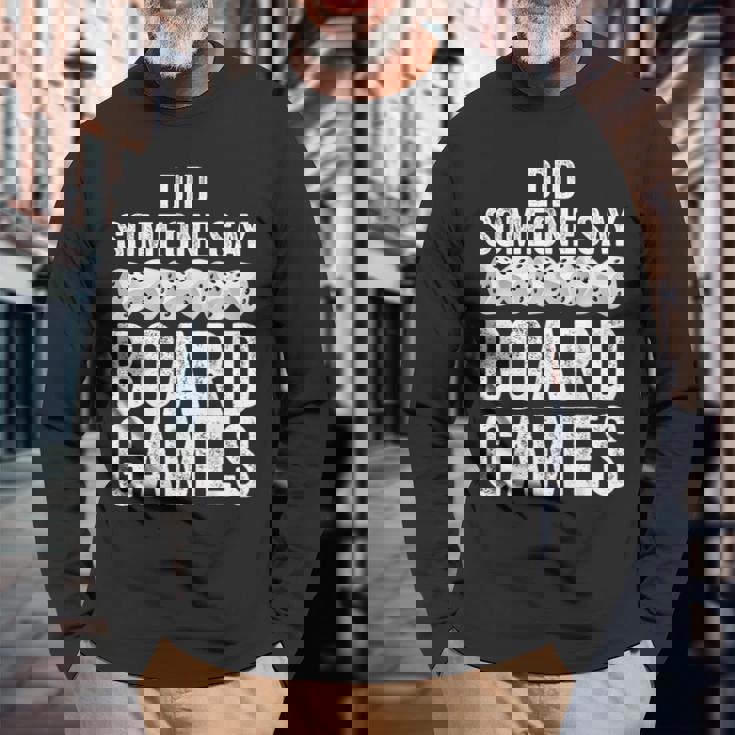 おもしろボードゲームシャツ Didomeoneay ボードゲーム 長袖Tシャツ 高齢者への贈り物