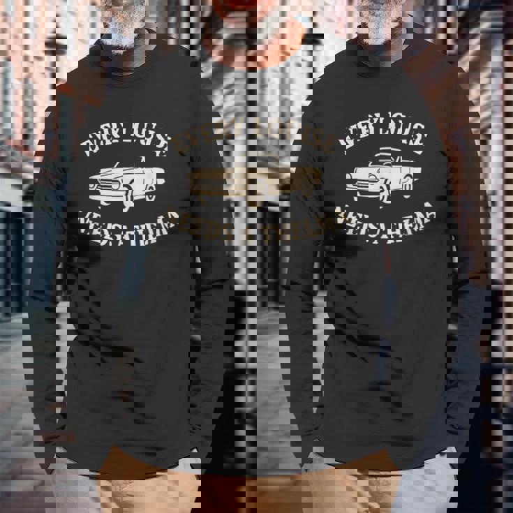 すべてのルイーズにはテルマの親友が必要 長袖Tシャツ 高齢者への贈り物