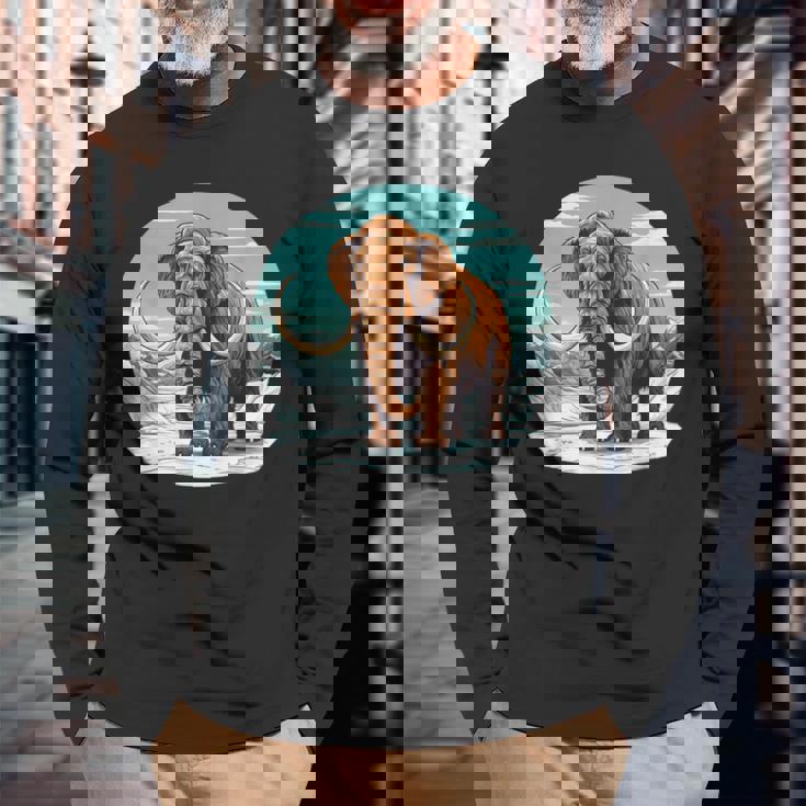 アイスエイジマンモス 長袖Tシャツ 高齢者への贈り物