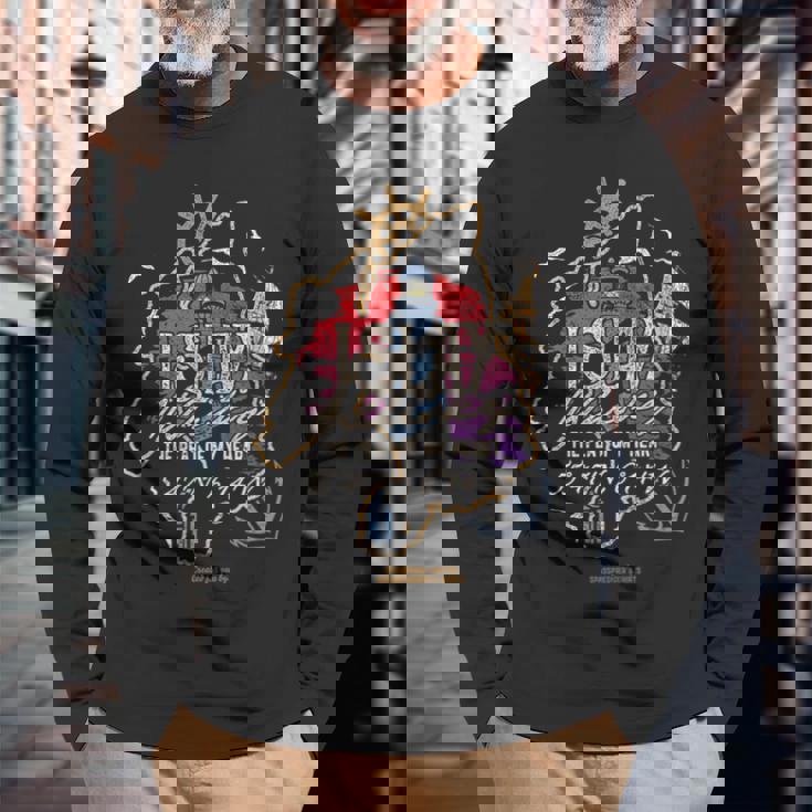 アイラ島シングルモルトファンのためのウイスキーデザイン ウイスキー 長袖tシャツ 長袖Tシャツ 高齢者への贈り物