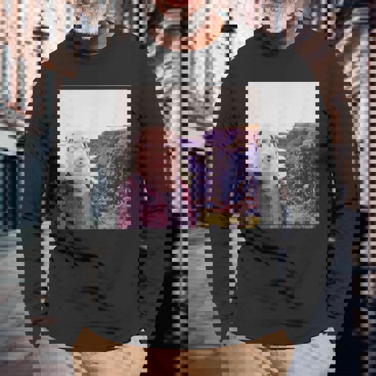 アイ・ハート・ジョン・ポーク・ファニー・ジェンツ・ミーム 長袖Tシャツ 高齢者への贈り物