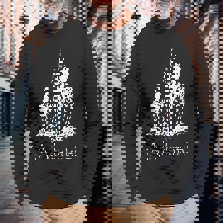 アデランテ ドン・キホーテ サンチョ・パンザ 長袖Tシャツ 高齢者への贈り物