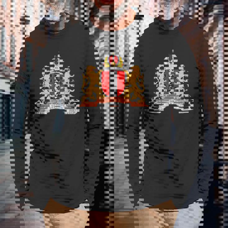 アムステルダム 紋章tシャツ ホリデーターベルギフト 長袖Tシャツ 高齢者への贈り物