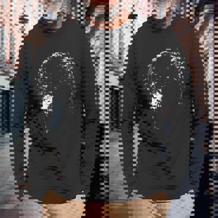 イエス・キリストのいばらの冠 – イースターキリスト教信仰福音 長袖Tシャツ 高齢者への贈り物