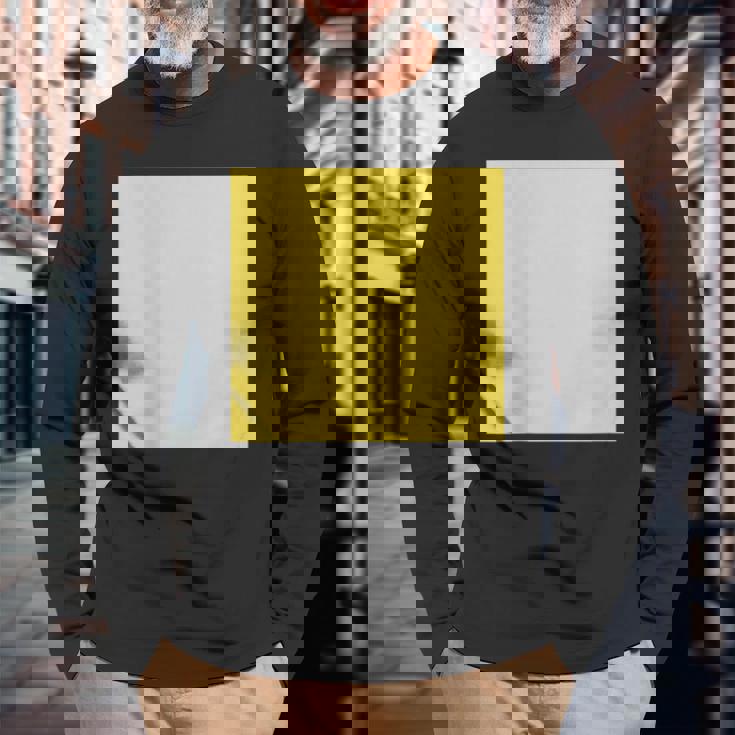 イエロースクエア 長袖Tシャツ 高齢者への贈り物