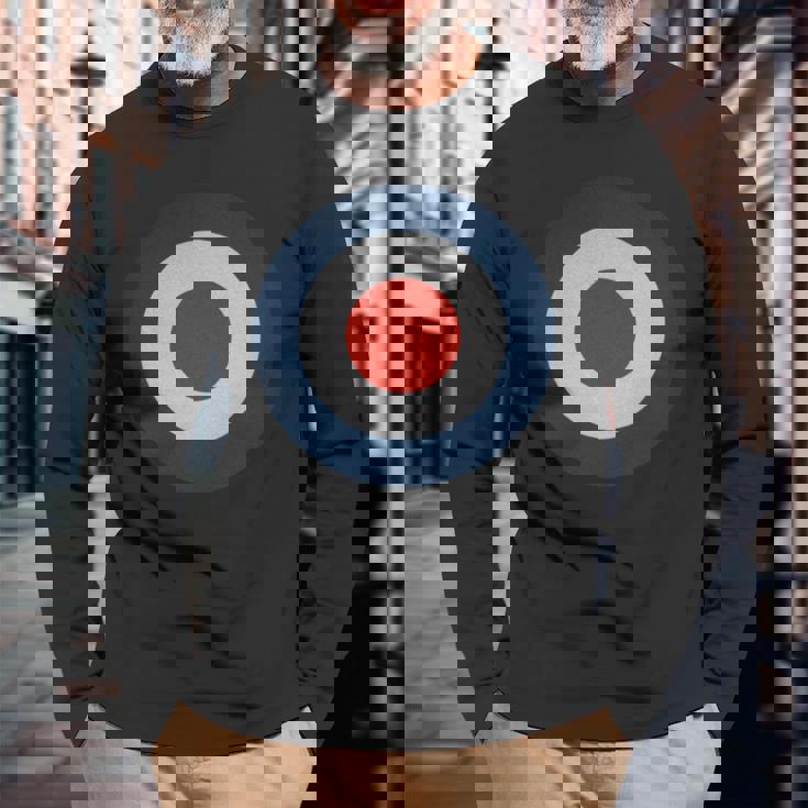 イギリス イングランド ラウンデル ユニオンジャック ロック パンク モッズ Mods ファッション Army Uk 長袖tシャツ 長袖Tシャツ 高齢者への贈り物