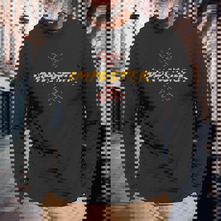 インポスター 長袖Tシャツ 高齢者への贈り物