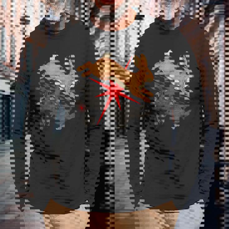 ウォーターシップ ダウン ウサギ テリアン Furrygoblincore Whimsigoth 長袖Tシャツ 高齢者への贈り物