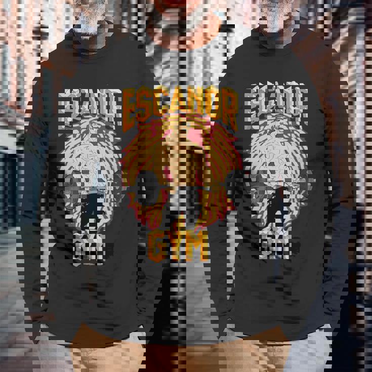 エスカノールジムプライド 長袖Tシャツ 高齢者への贈り物