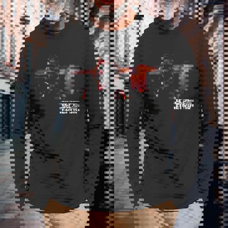 エスケープ・フロム・ニューヨーク・コール・ミー・スネーク 長袖Tシャツ 高齢者への贈り物