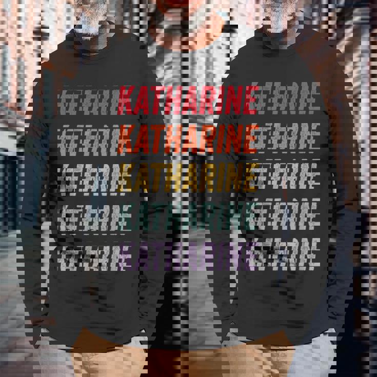 キャサリン 長袖Tシャツ 高齢者への贈り物