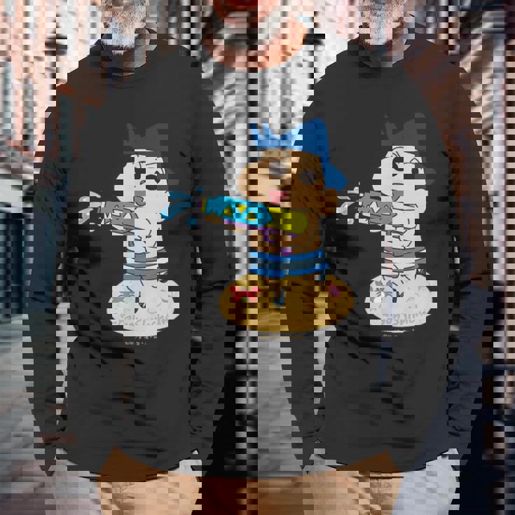 クレヨンしんちゃん カスカベ防衛隊！ウォーター！ 風間くん 長袖Tシャツ 高齢者への贈り物