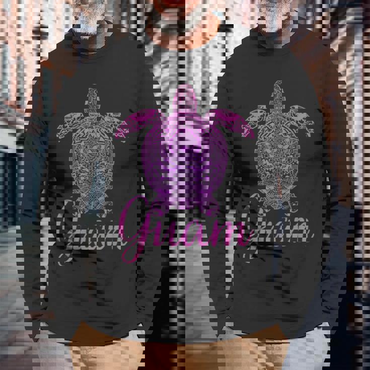 グアムのお土産グアム 長袖Tシャツ 高齢者への贈り物