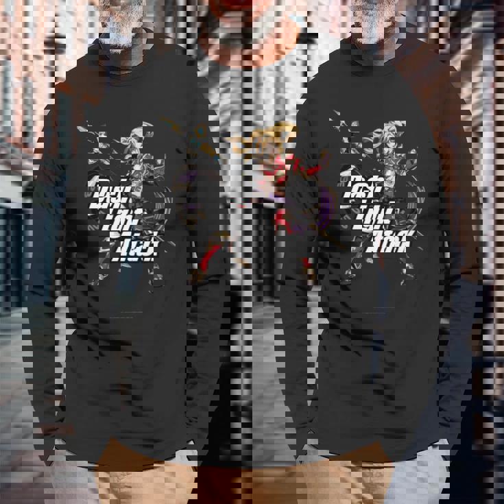 グランブルーファンタジーヴァーサス -ライジング- Dash Light Attack ゼタ 長袖tシャツ 長袖Tシャツ 高齢者への贈り物