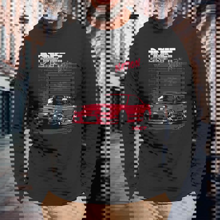 シルビア13 200Sx 恋人 スポーツカー 長袖tシャツ 長袖Tシャツ 高齢者への贈り物