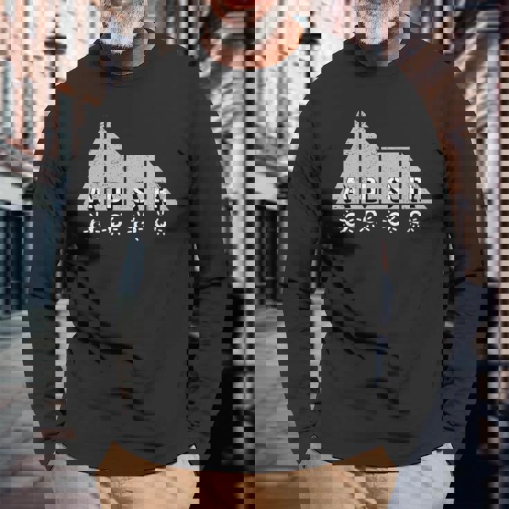 シンセサイザーadsrシンセキックドラムdaw 長袖tシャツ 長袖Tシャツ 高齢者への贈り物