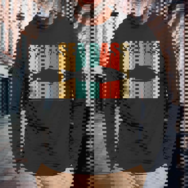 シーバスシャツ – シーバスフィッシングtシャツ 長袖Tシャツ 高齢者への贈り物