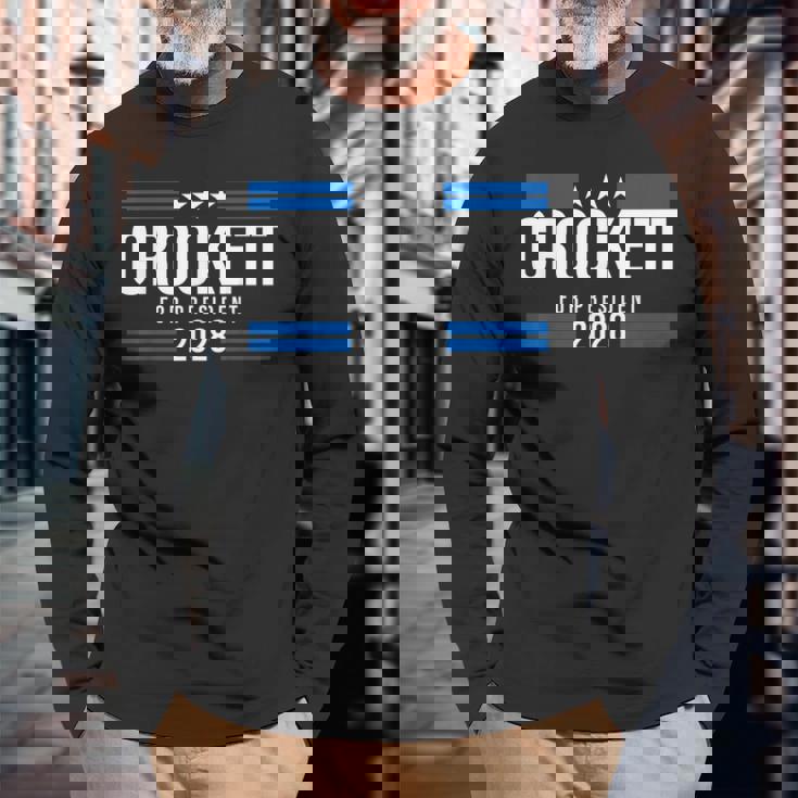 ジャスミン・クロケット フォー・プレジデント2028 ジャスミン・クロケット 2028 長袖Tシャツ 高齢者への贈り物