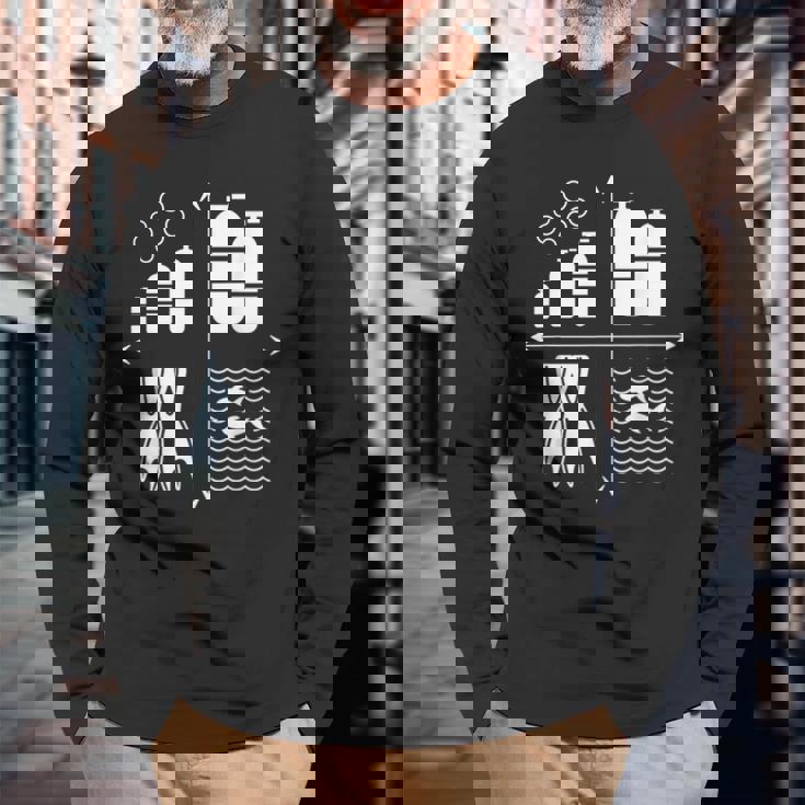 スキューバダイビングギア 水中ダイバー スキューバダイバー 長袖Tシャツ 高齢者への贈り物