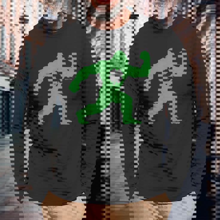 セント・パトリックの日 パトリックの日 長袖Tシャツ 高齢者への贈り物